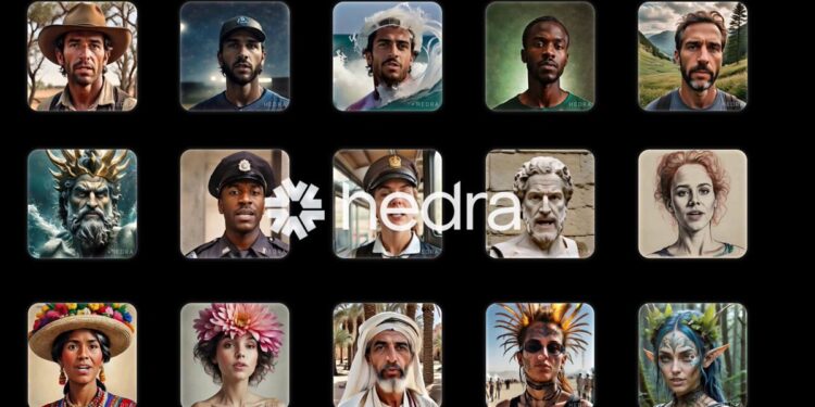 Hedra：上传人物照片+任意语音 可实现人物唱歌、说话