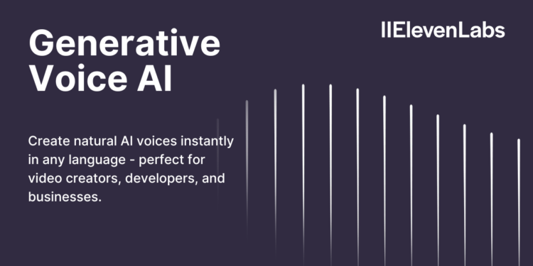 ElevenLabs推出新的 AI 音频模型 能够根据文本生成各种音效和声音