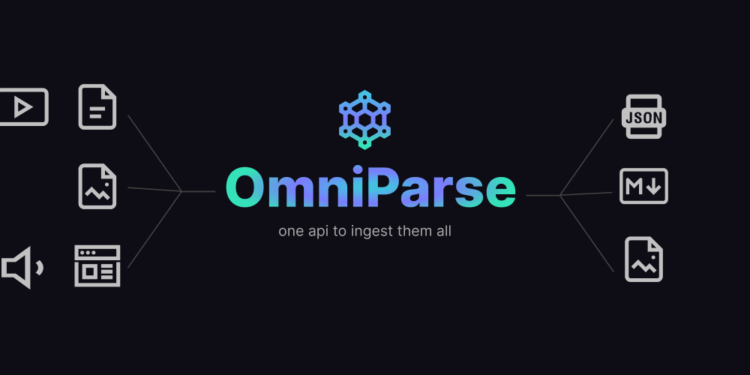 OmniParse ：一个开源的数据清理和整理的自动化工具 支持多种文件格式