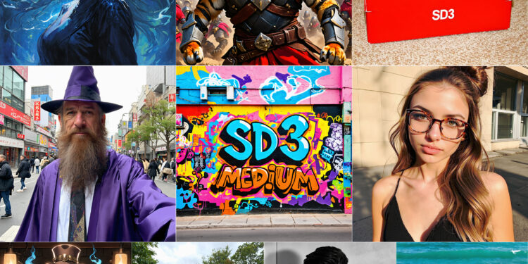 Stability AI 开源其 Stable Diffusion 3 Medium 模型 可在消费级笔记本电脑上运行