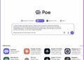 Poe 推出Previews 的新功能 可在聊天窗口直接生成Web应用程序并进行互动