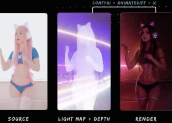 教程：使用 IC 灯光变换器重新照亮您的视频 随意更换视频背景和光照