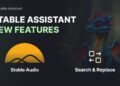 Stable AI 为 Stable Assistant 添加了两个新功能 搜索替换图像中的对象 生成3分钟音频