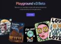 Playground 发布 V3 版本 可以轻松创建和编辑各种图像和文本设计