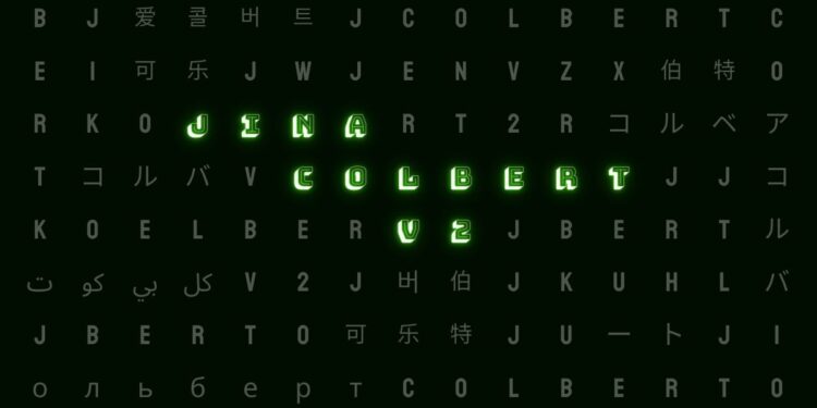 Jina AI发布 Jina ColBERT v2: 一个多语言的晚期交互信息检索模型