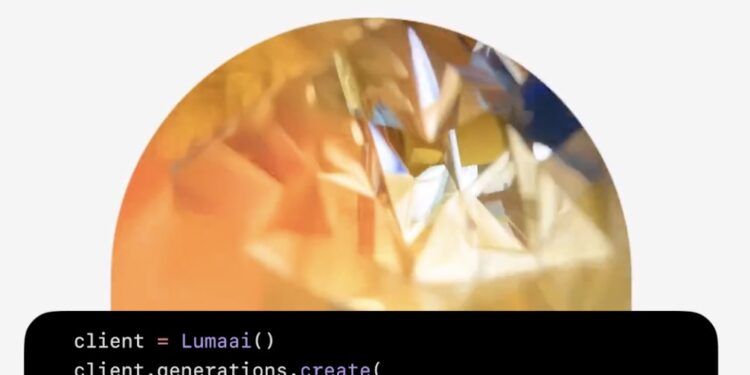 Luma AI 推出 Dream Machine API 开发者可将AI视频生成能力无缝集成到自己的产品中